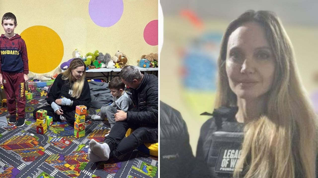 (ФОТО) Актрису Анджелину Джоли заметили в Украине