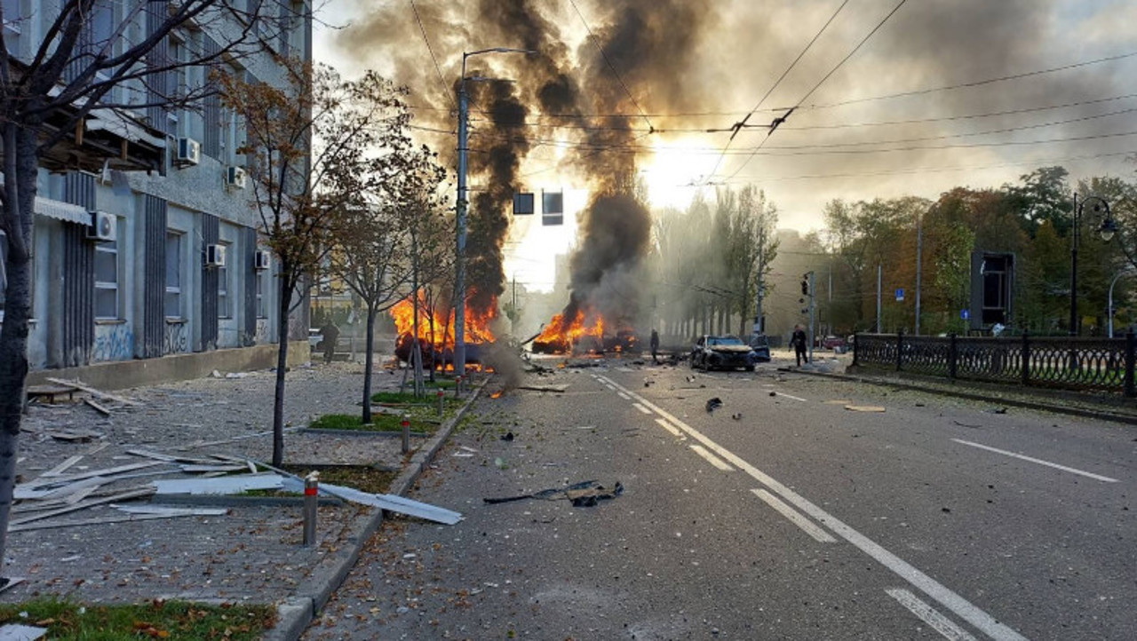 Новое массированное наступление русских на Киев. Воздушная тревога была слышна и во многих других городах на востоке Украины