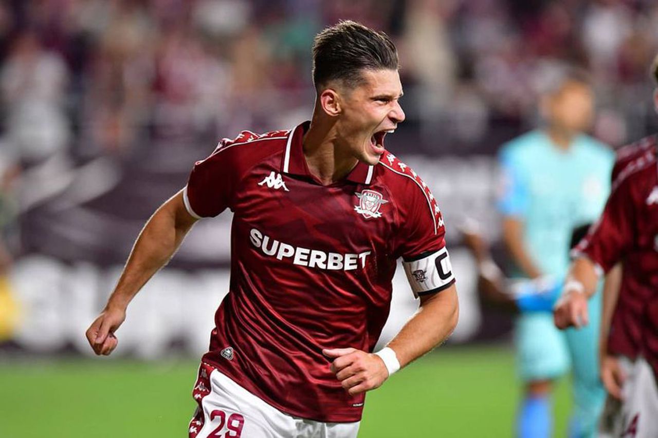 Rapid București continuă seria evoluțiilor bune în Superliga românească de fotbal