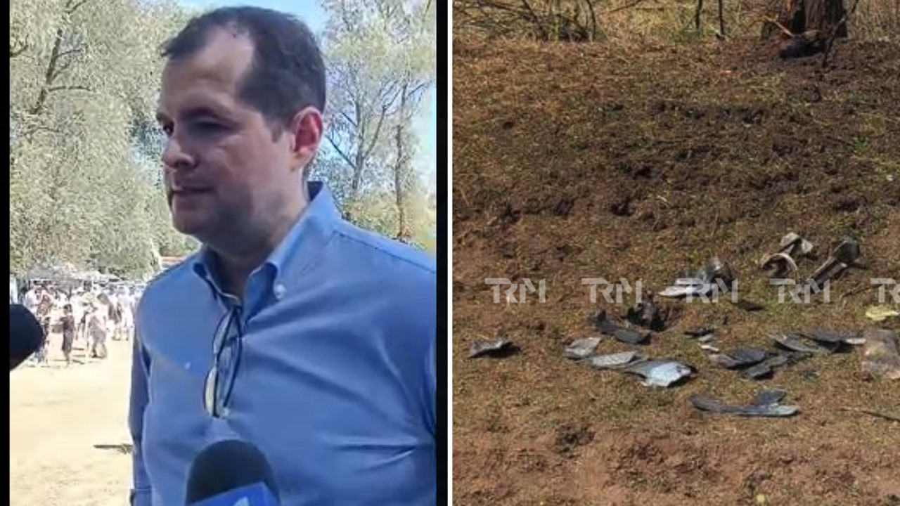 Tofan, după ce o dronă a lovit în apropierea localității Crocmaz: „Faptul că suntem în afara zonei de război nu ne protejează"