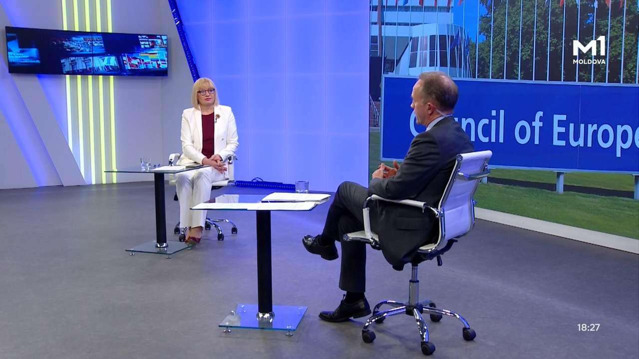 „Dimensiunea Diplomatică” cu Falk LANGE, Șeful Oficiului Consiliului Europei în Republica Moldova // 12.07.2026
