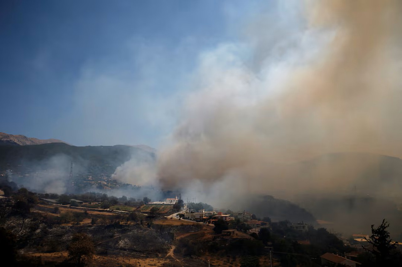 Alertă de călătorie pentru Grecia: risc ridicat de incendii de vegetație