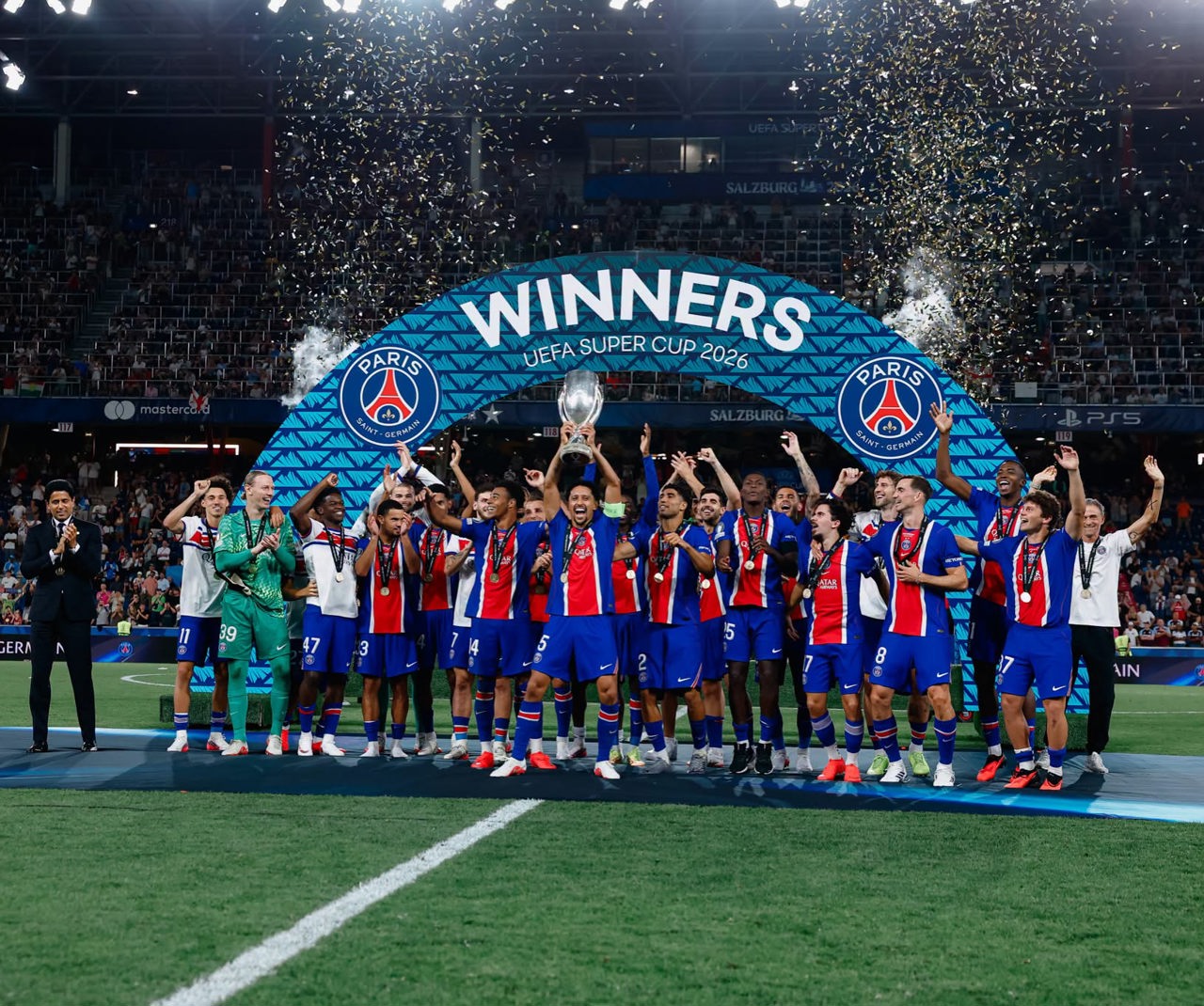Paris Saint-Germain a cucerit pentru a doua oară Supercupa UEFA
