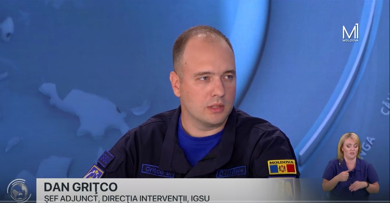 INTERVIU // Dan Grițco: În municipiul Chișinău au intervenit zilnic 460 de salvatori cu diverse mijloace tehnice 