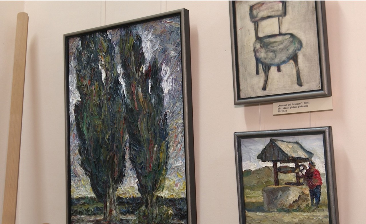 Expoziția de pictură și cartea „Casa Mare. Îngrijiri paliative”, admirate la Chișinău  