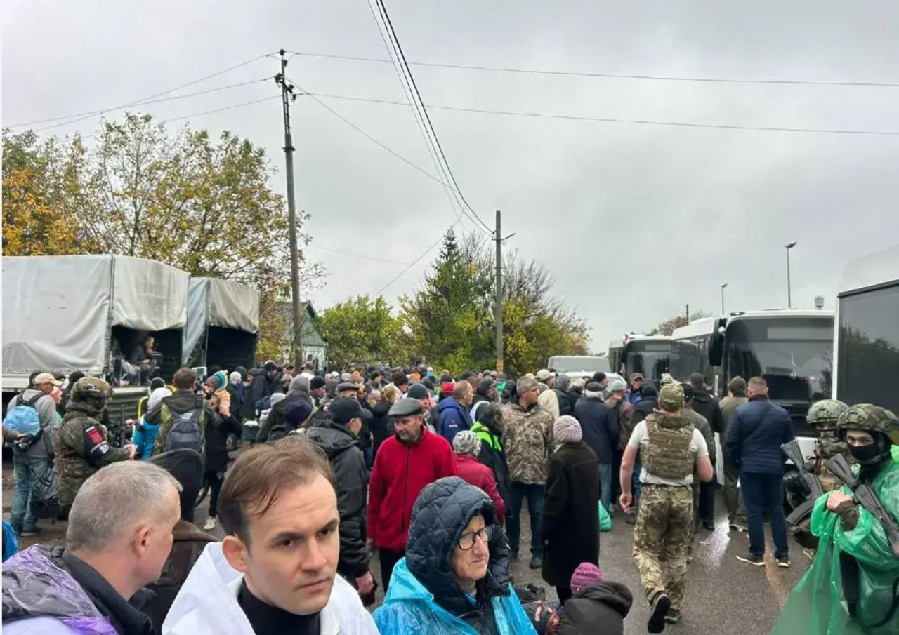 Эвакуация жителей Алешек завершена, их готовятся вывезти на подконтрольную Украине территорию