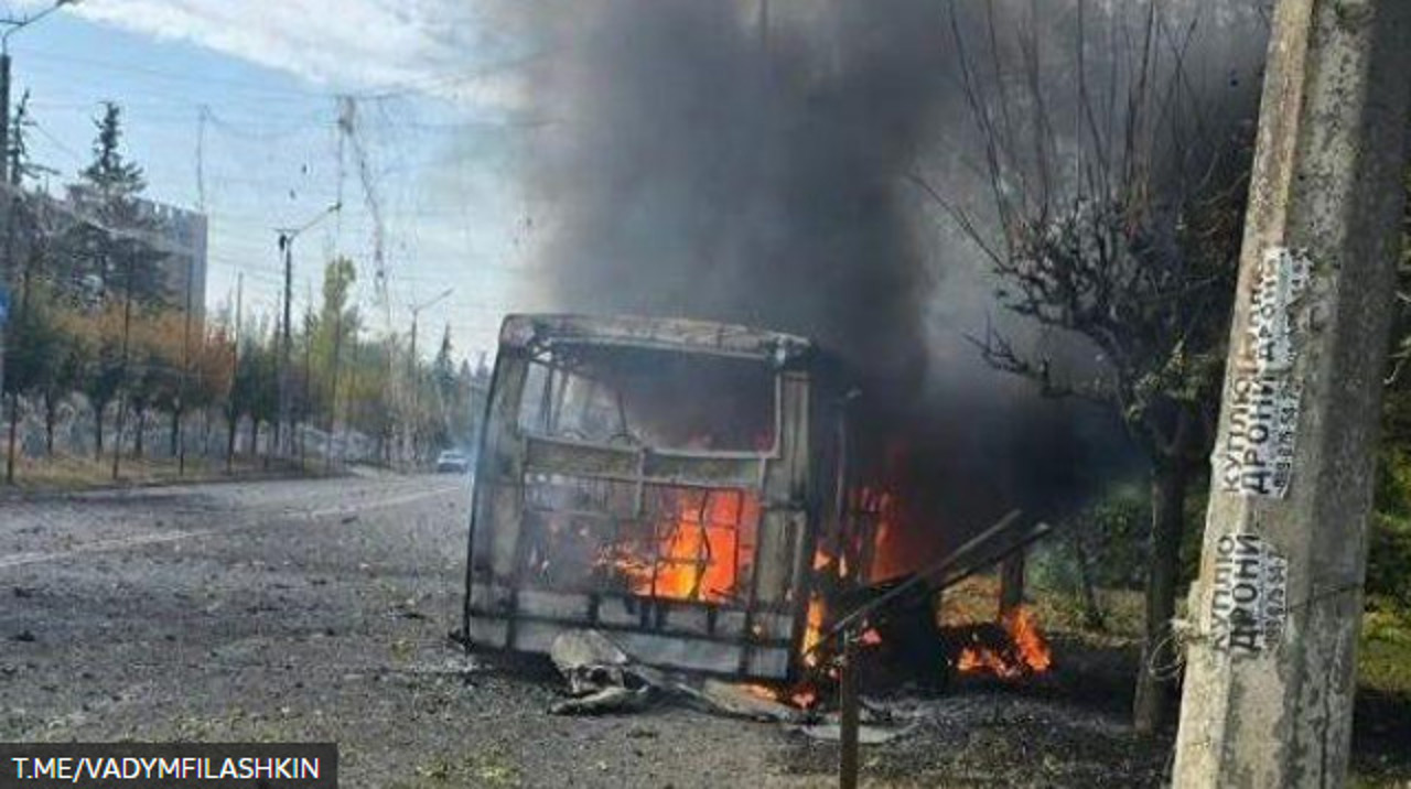 Ucraina: Kramatorskul, lovit în ziua de doliu pentru victimele din Priluki. Zeci de morți