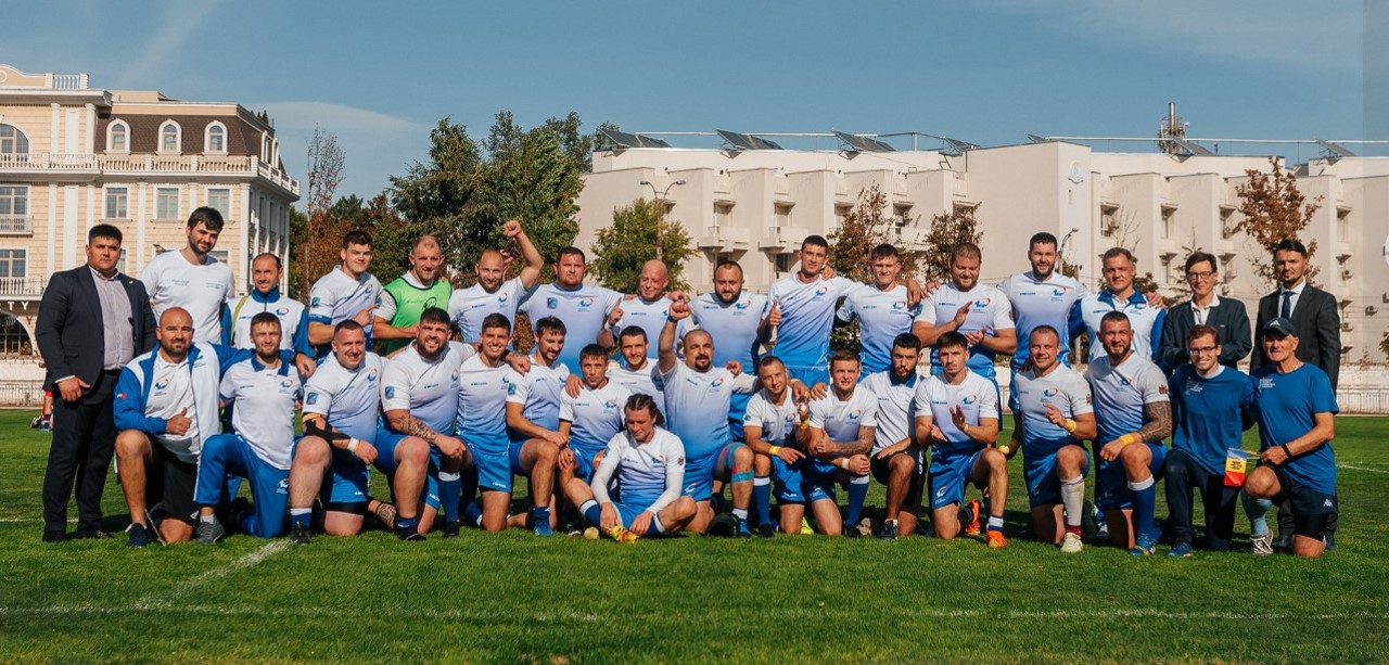 "Haiducii", la un pas de promovare! Echipa națională de rugby a Republicii Moldova a învins reprezentativa Bulgariei