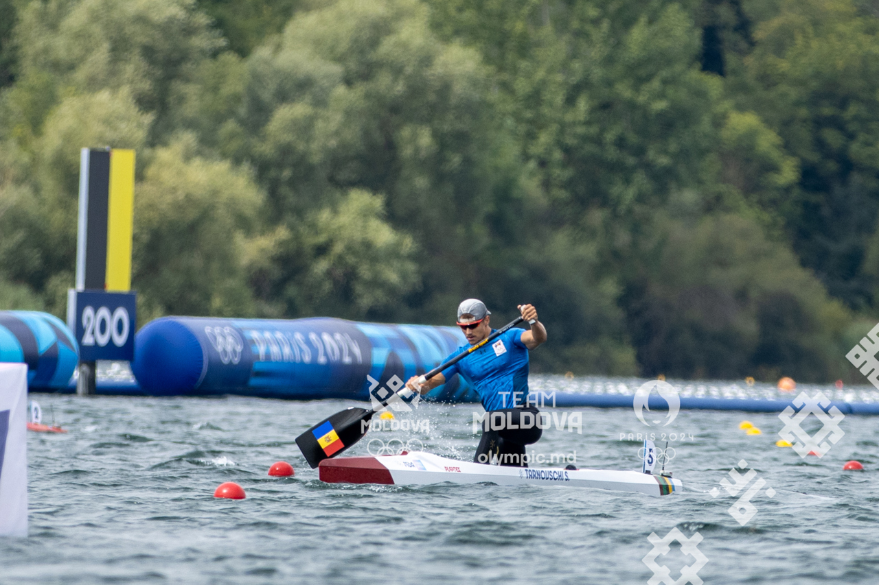 Serghei Tarnovschi will fight for a medal in the final of the 1000 meters single canoe event at the Olympics