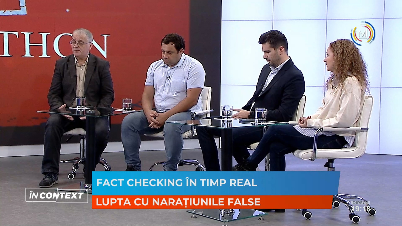 Fact checking în timp real//Falsurile sub lupă//Informația. la putere