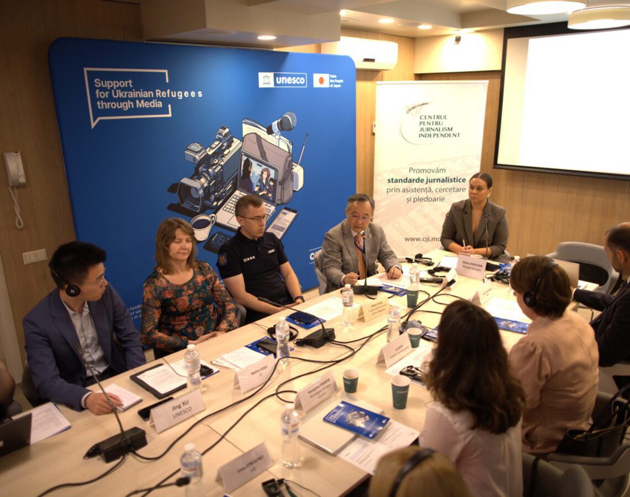 CJI a lansat un proiect de susținere a refugiaților ucraineni prin intermediul mass-media, finanțat de Guvernul Japoniei