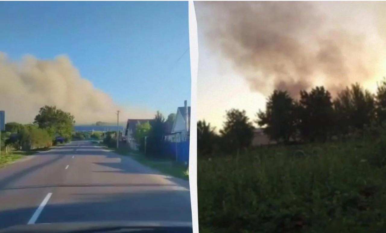 (ВИДЕО) СБУ нанесли удар по российскому складу боеприпасов в Воронежской области