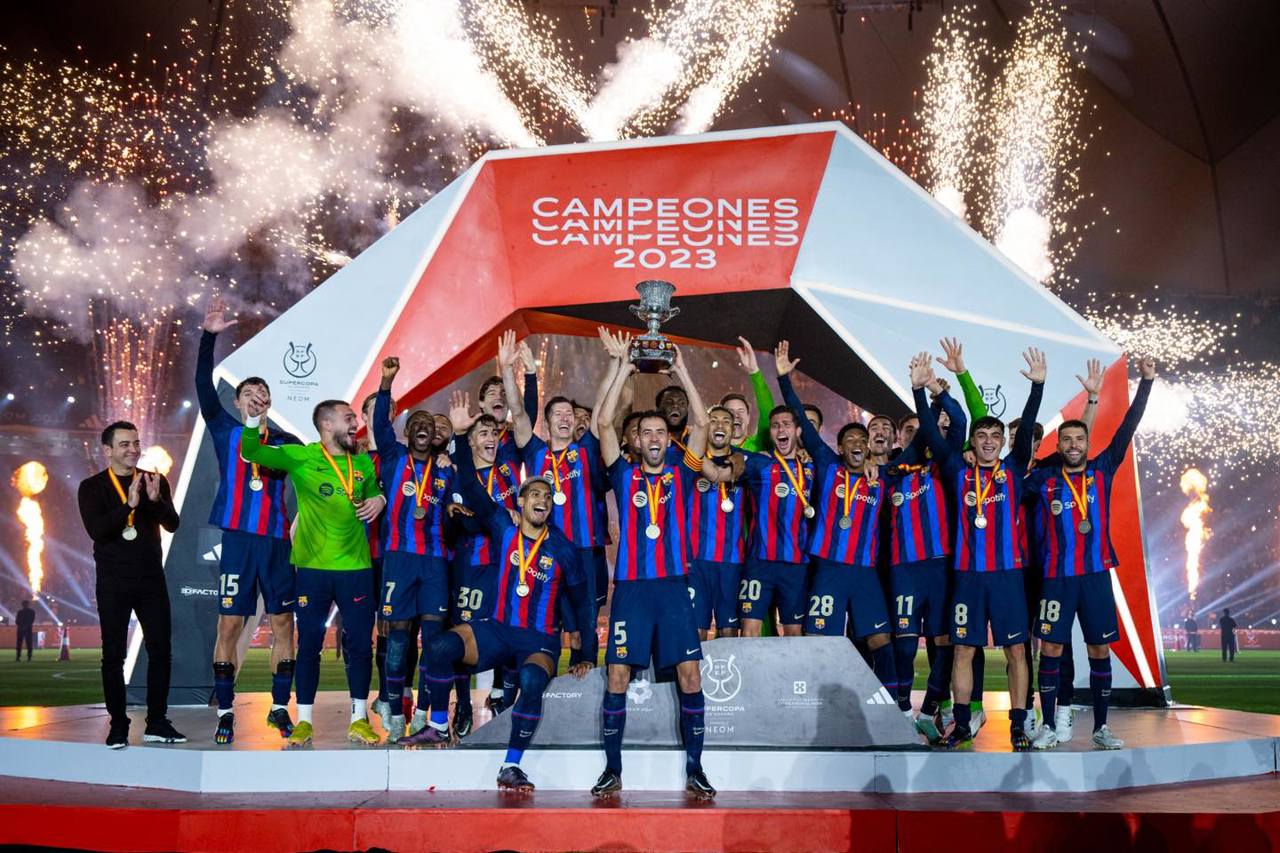 FC Barcelona a cucerit Supercupa Spaniei pentru a 14-a oară