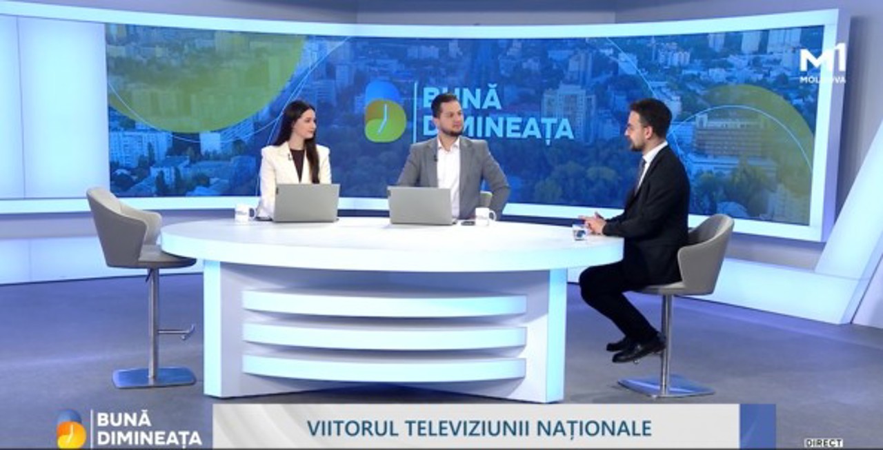 Postul public de televiziune, 68 de ani de la prima sa emisie. Andrei Zapșa: „Moldova 1 este o hârtie de turnesol a acestei societăți, o oglindă fidelă”