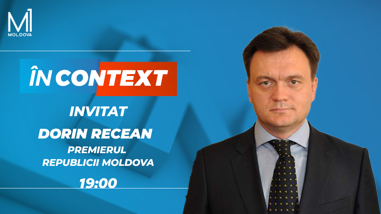 Prime Minister Dorin Recean comes to the “In Context” show