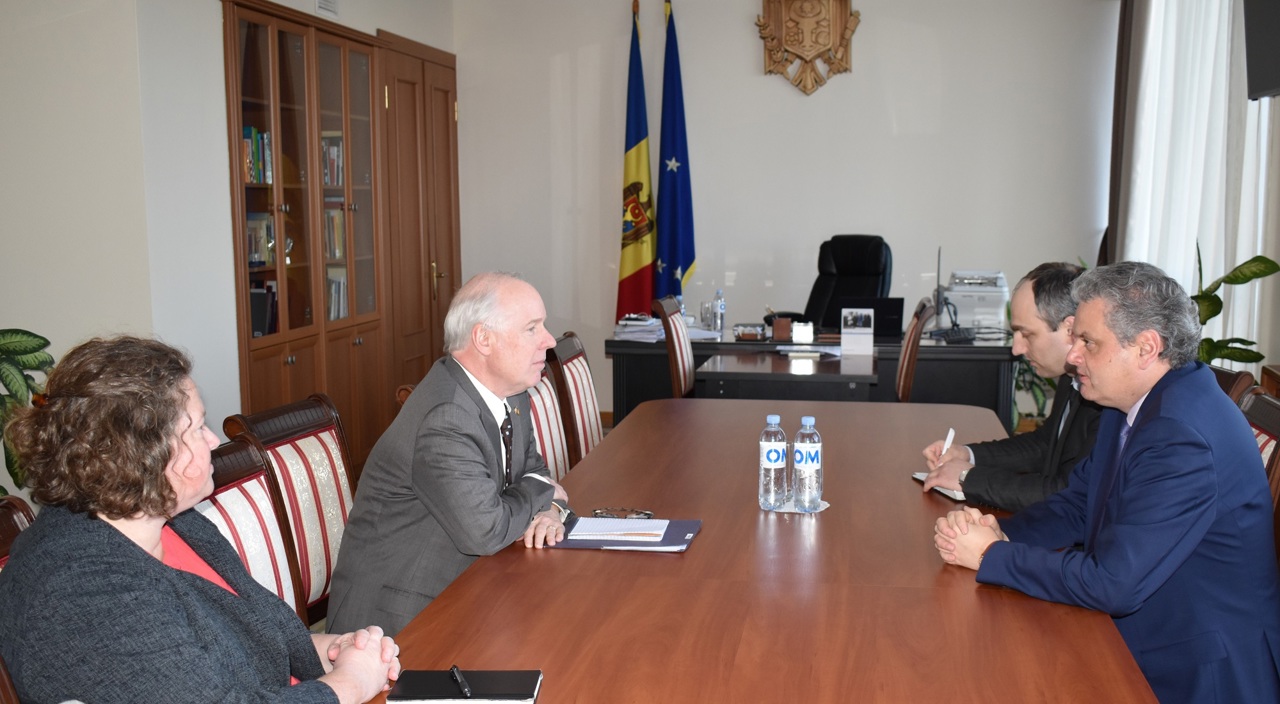 Relations between Chisinau and Tiraspol discussed by Deputy Prime Minister for Reintegration and US Ambassador to Moldova