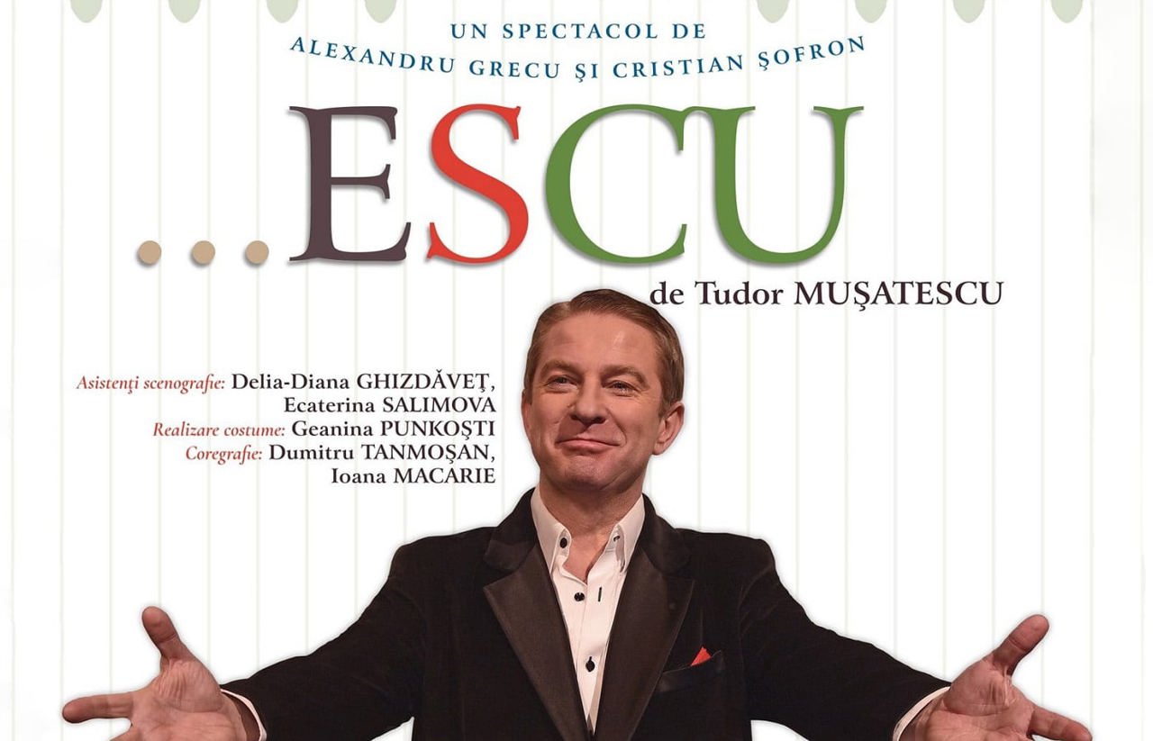 „București și Chișinău, împreună prin Teatru”// Spectacolul „...Escu” de Tudor Mușatescu, prezentat în premieră la Chișinău