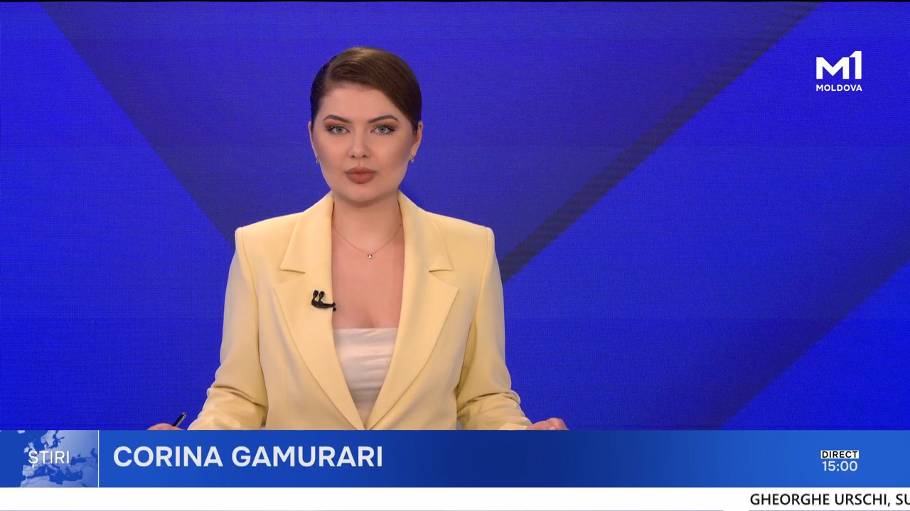 Știri (15:00) din 9 aprilie 2026, cu Corina Gamurari