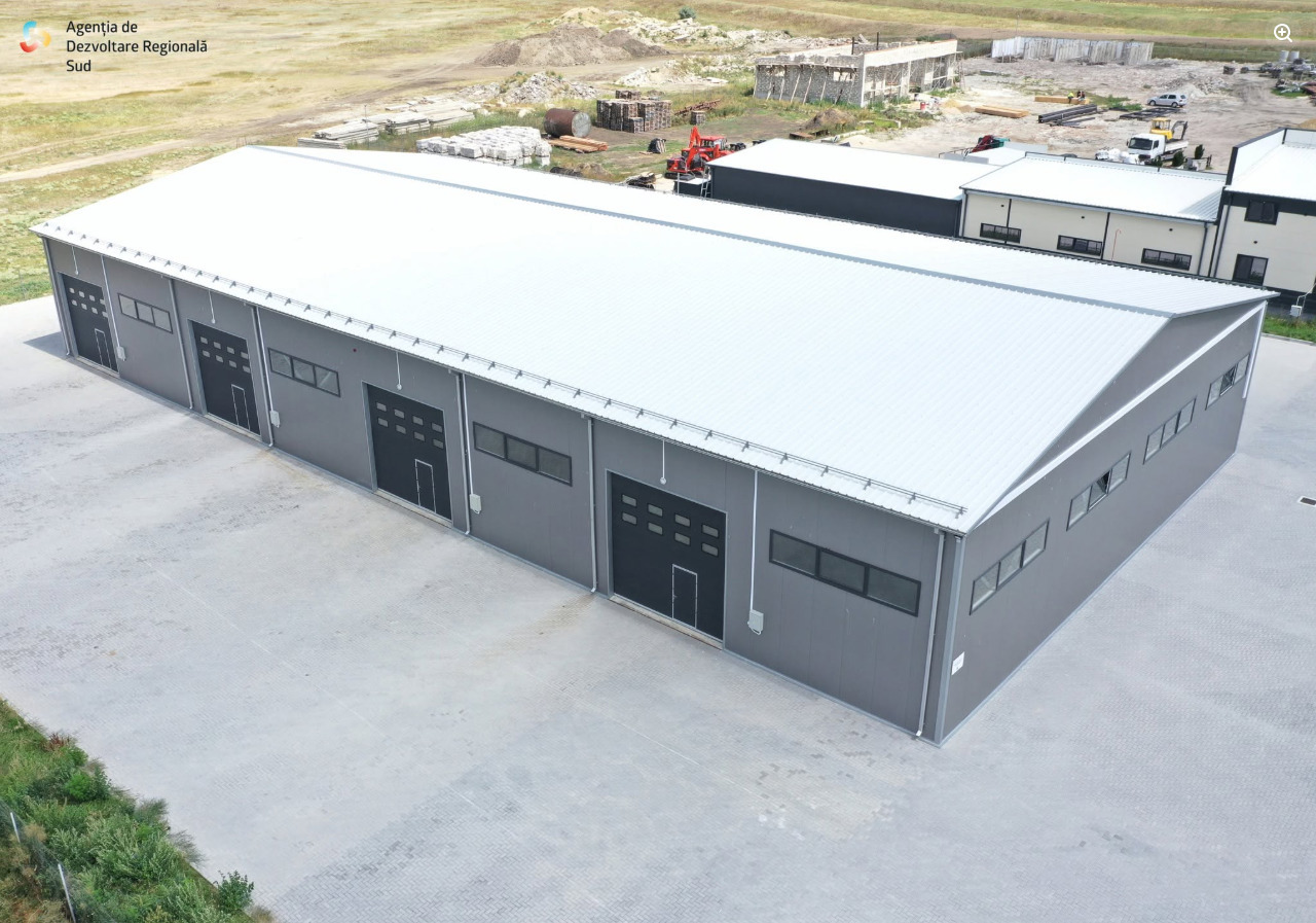 Hala multifuncțională de producere din Cimișlia, aproape de inaugurare