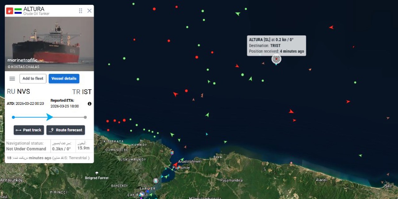 В Черном море беспилотник атаковал турецкий танкер с российской нефтью