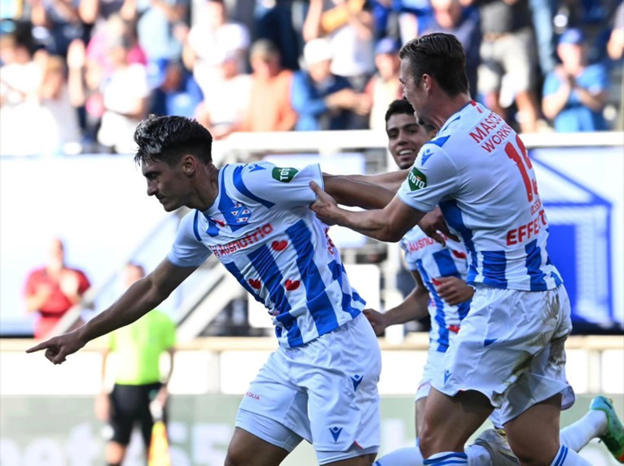 Nicolaescu, debut fabulos la Heerenveen! Atacantul a marcat primul său gol în Eredivisie