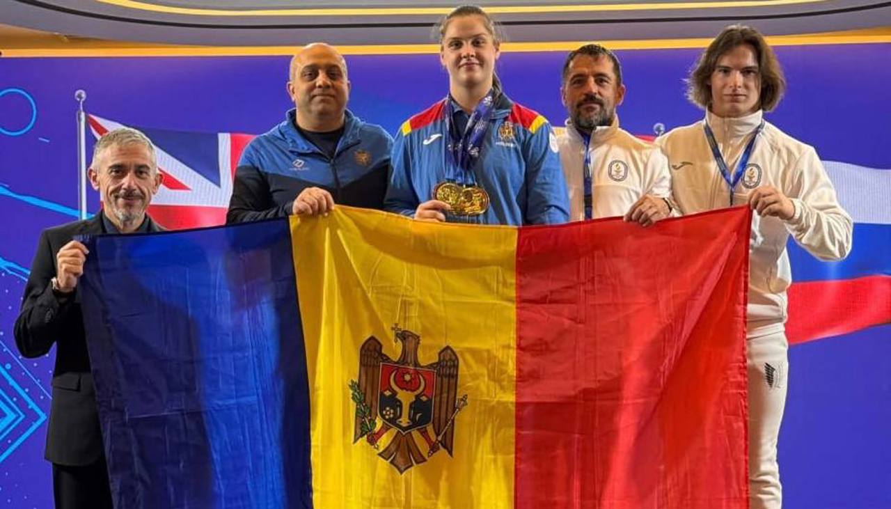Halterofila Alexandrina Ciubotaru a devenit campioană europeană 