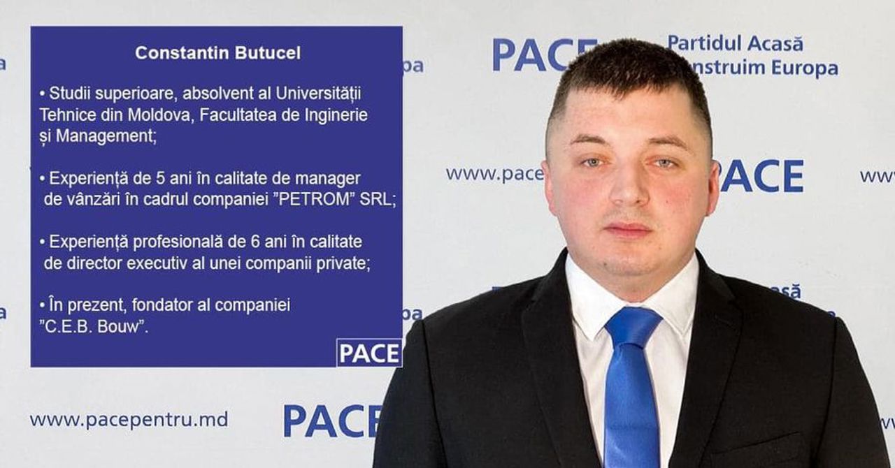 Constantin Butucel, candidatul PACE la funcția de primar al Chișinăului, propune soluții pentru dezvoltarea capitalei