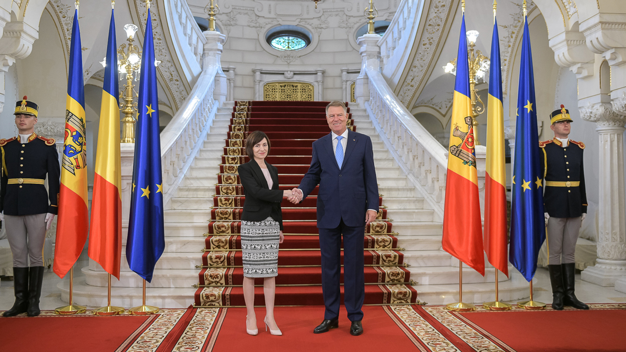 Maia Sandu is on a working visit to Bucharest