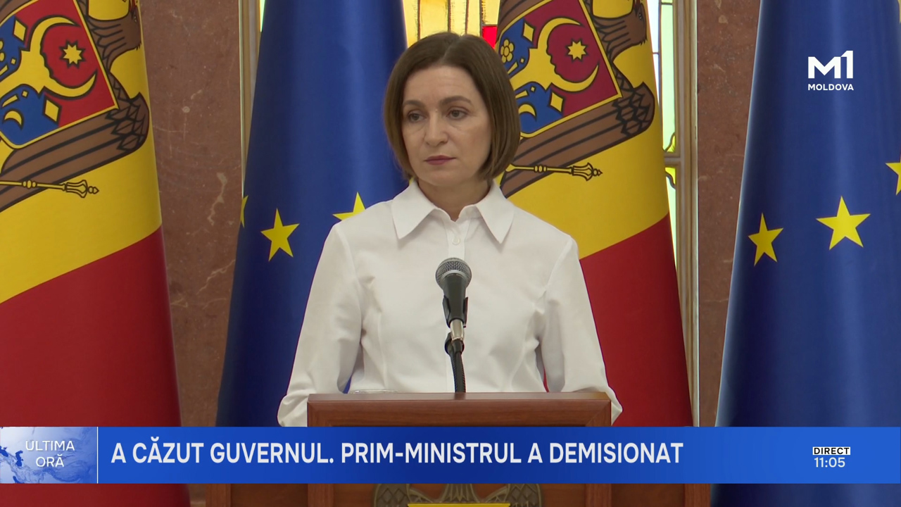 Ediție specială la Moldova 1 | Premierul Alexandru Munteanu și-a prezentat demisia