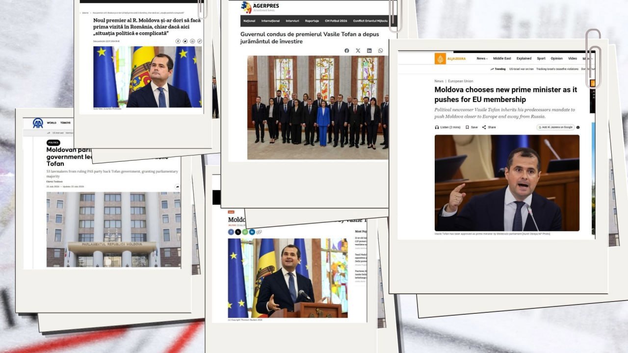 Presa străină, cu ochii pe Chișinău: Noul Guvern al R. Moldova păstrează direcția spre UE, dar preia o misiune dificilă