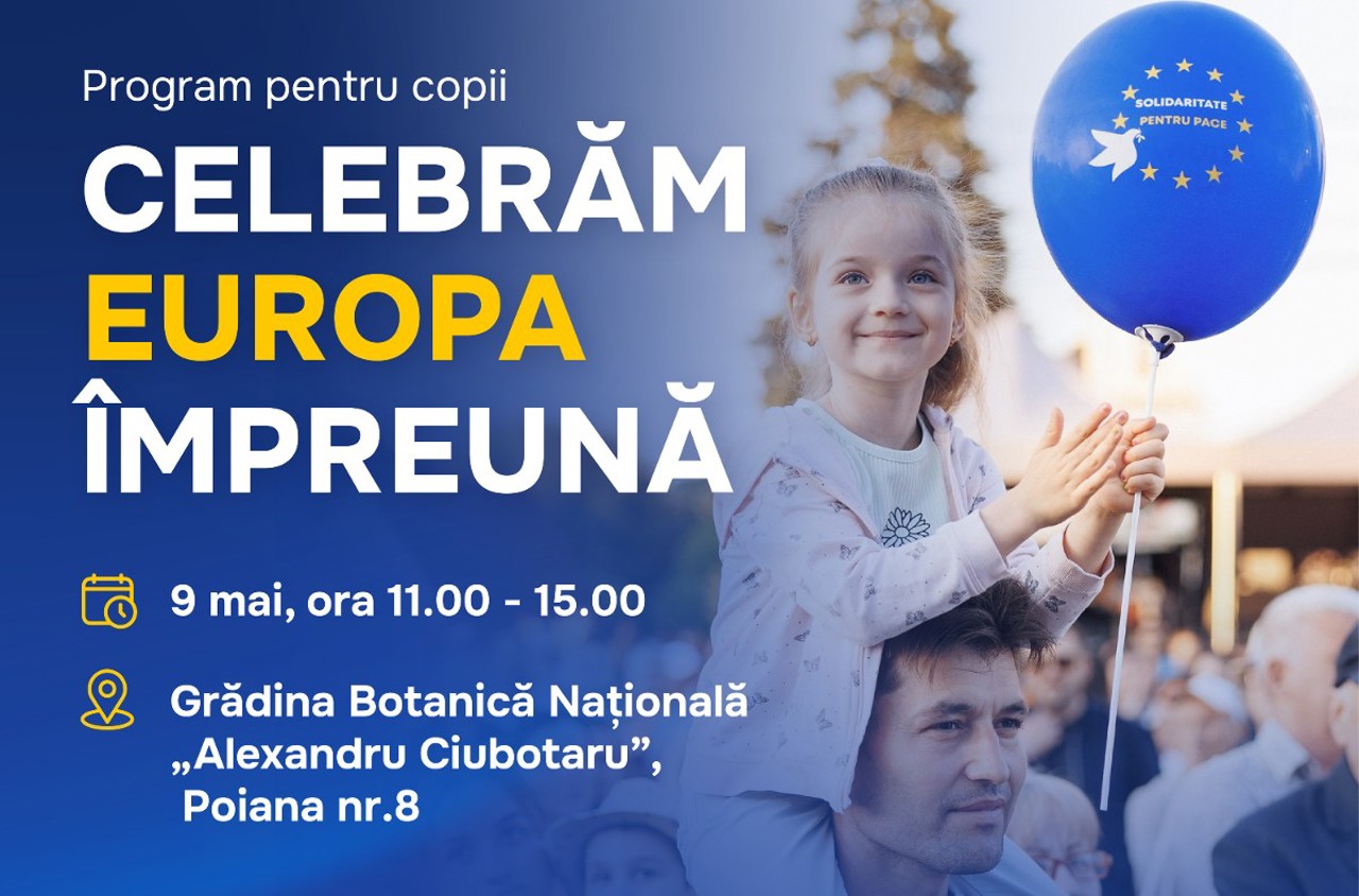 "Celebrating Europe together" // The Botanic Garden opens its doors wide for children and their parents. What surprises await them