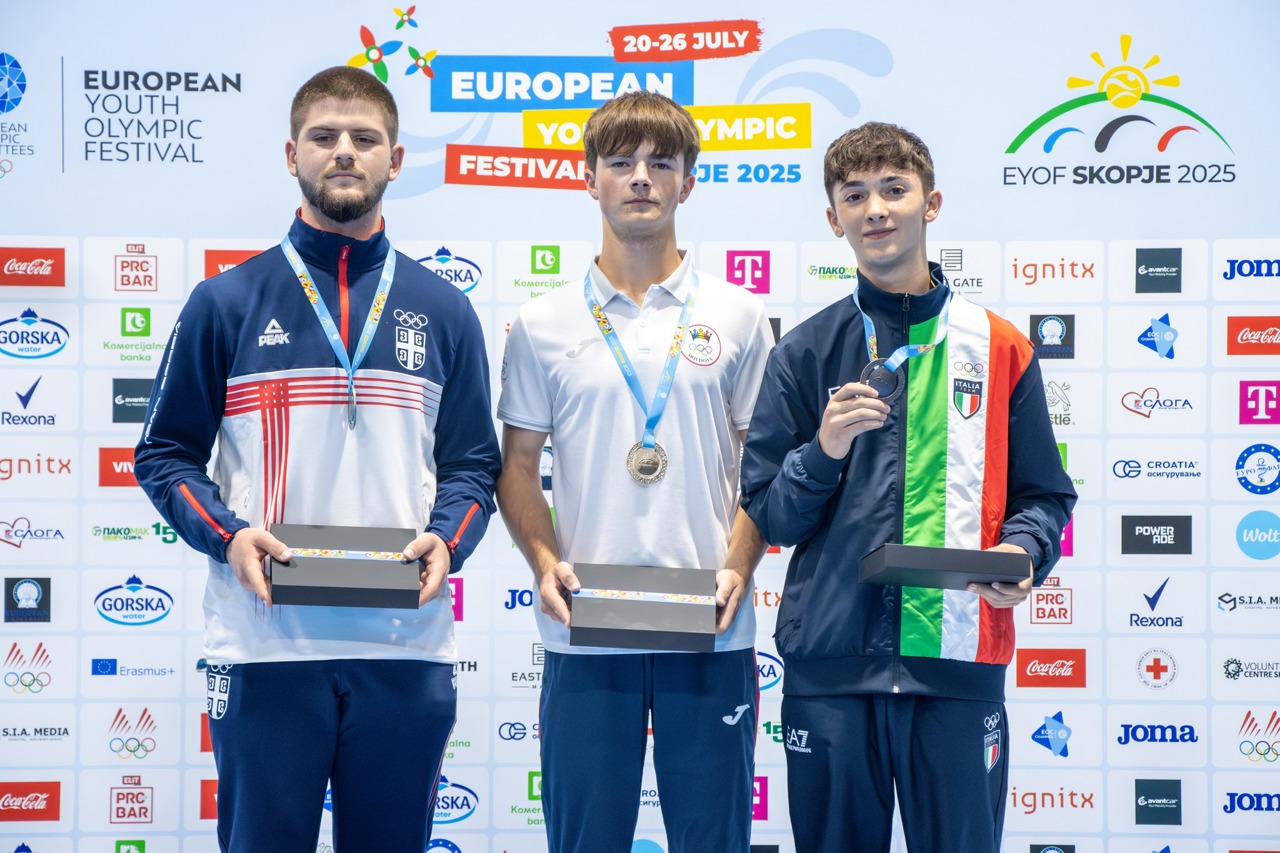 The Republic of Moldova wins first medal at the European Youth Olympic Festival