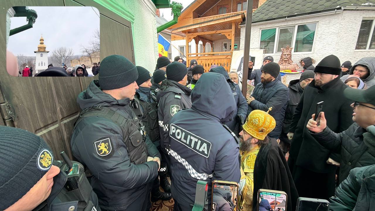 Шесть человек задержаны после инцидента в храме в селе Деренеу Каларашского района