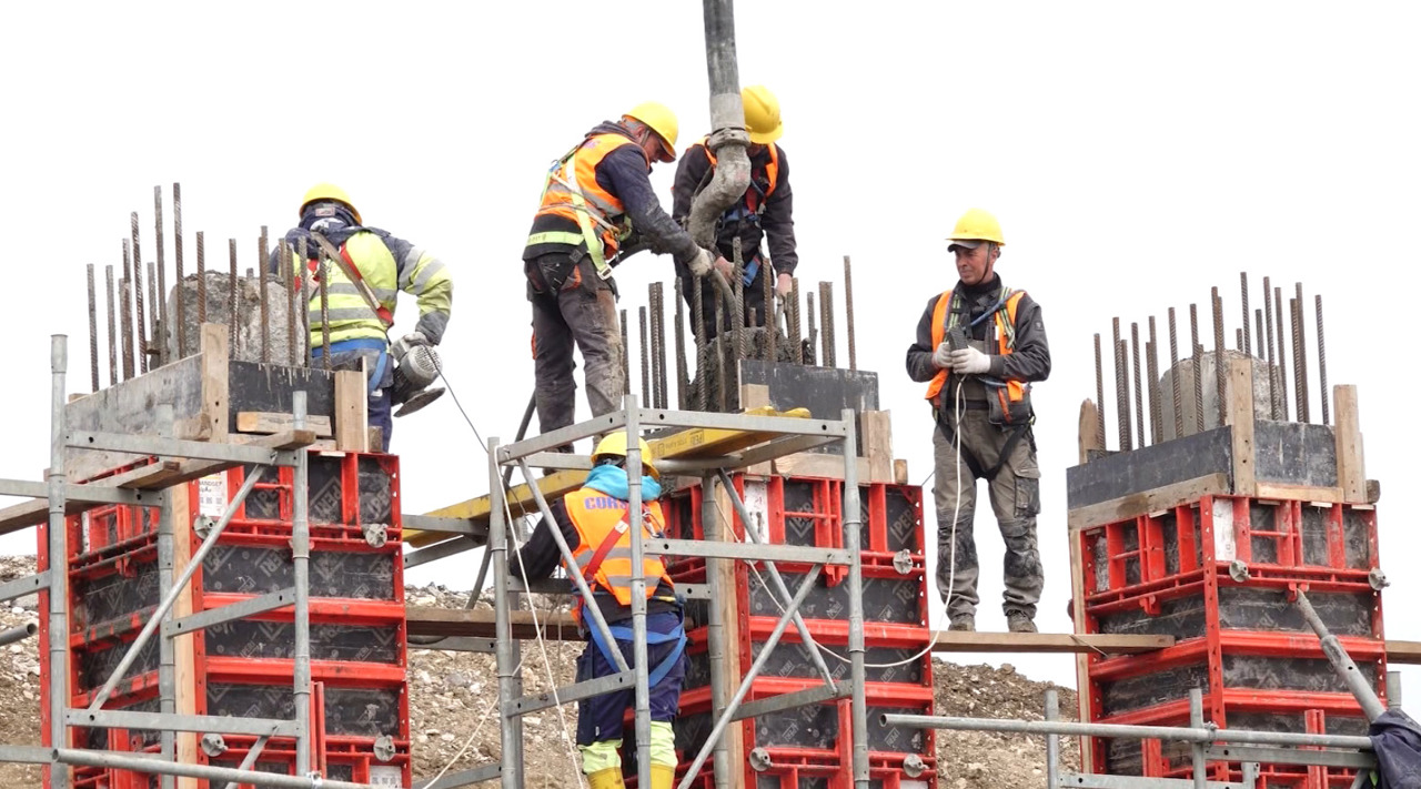 Șantier activ la Bălți: Podul de pe centură este modernizat capital