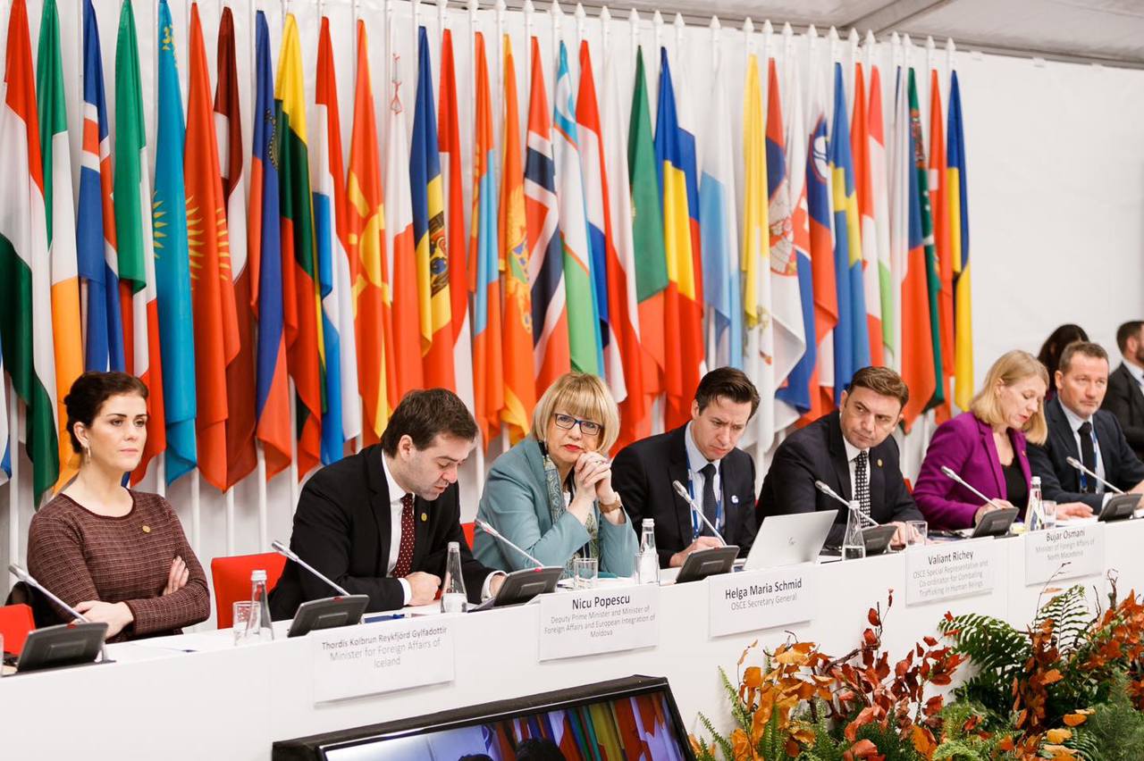 The OSCE Ministerial Council’s meeting in Lodz: Nicu Popescu demands the withdrawal of Russian troops from the territory of the Republic of Moldova