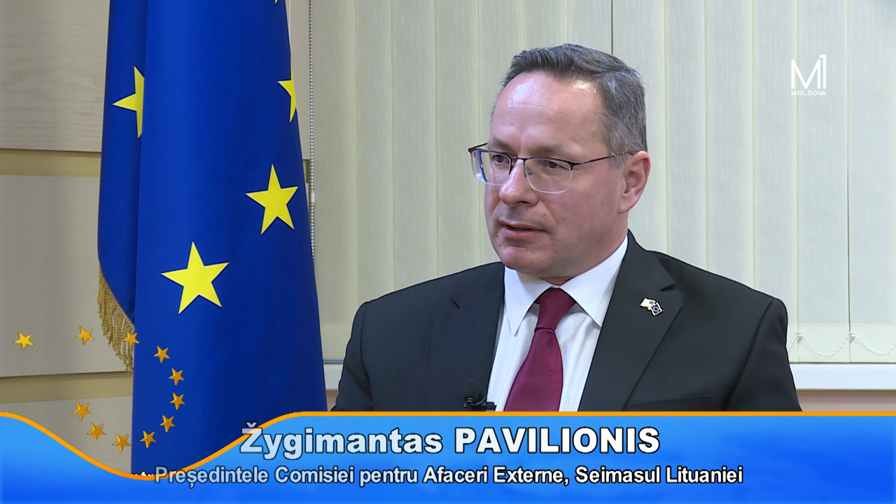 „Dimensiunea Diplomatică” din 13.11.2023 // Žygimantas PAVILIONIS, președintele Comisiei afacerilor externe, Seimasul Lituaniei
