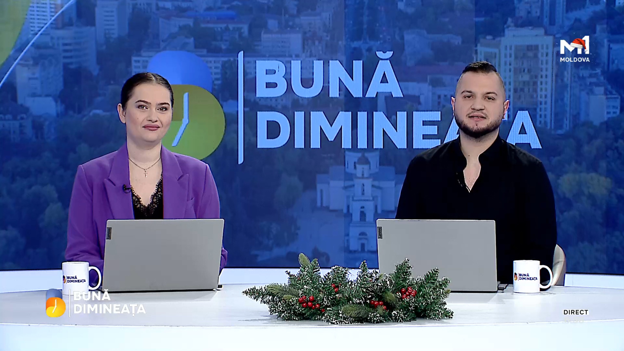 „Bună Dimineața”- emisiune cognitivă și de divertisment / 23 decembrie 2025