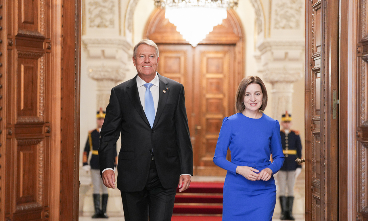 Romanian President Iohannis and Maia Sandu to discuss cooperation