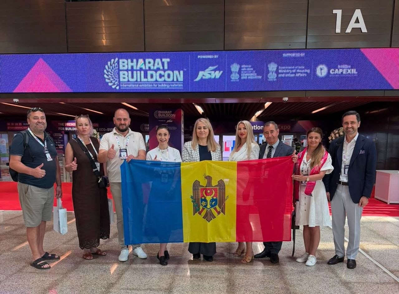 Moldovan companies participate in Bharat Buildcon 2026 in India, calling it a high-stakes opportunity