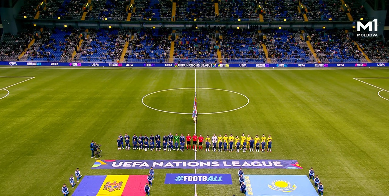 LIVE TEXT | Fotbal | Liga Națiunilor UEFA: Kazahstan - Republica Moldova. După 50 de minute, „tricolorii” conduc cu 2-0