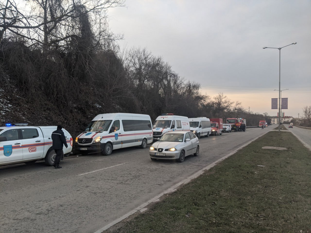 Молдавские спасатели пересекли границу Турции