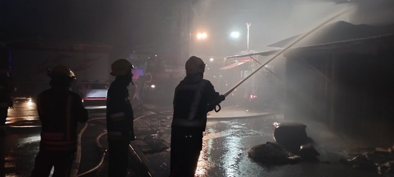 Heavy fire near the Central Market in Chisinau