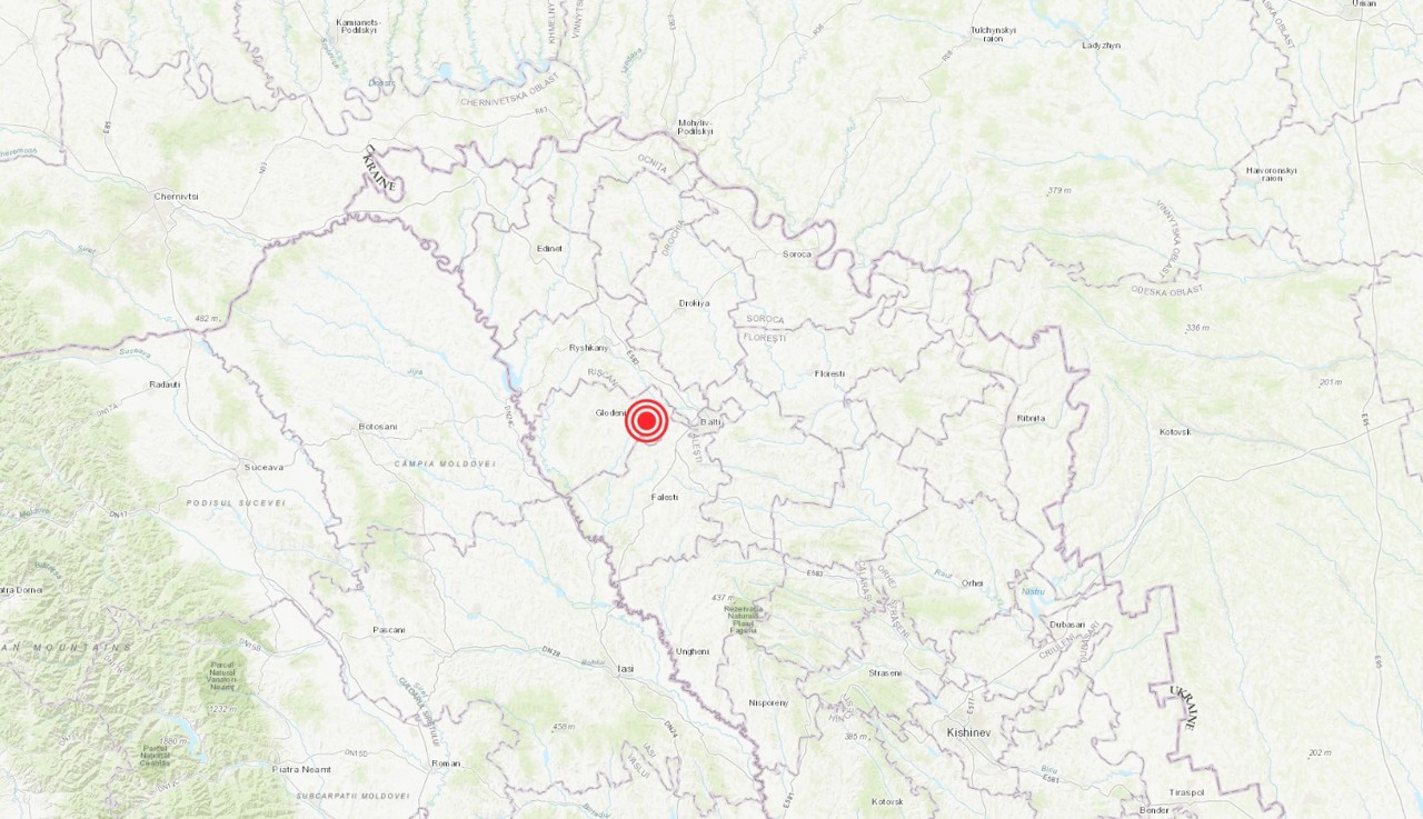 Cutremur rar în R. Moldova: S-a produs la Glodeni, la o adâncime de doar doi km. Fenomenul, explicat de seismologi