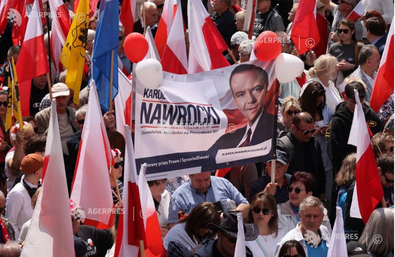 Manifestații ample la Varșovia, înainte de turul doi al alegerilor prezidențiale 