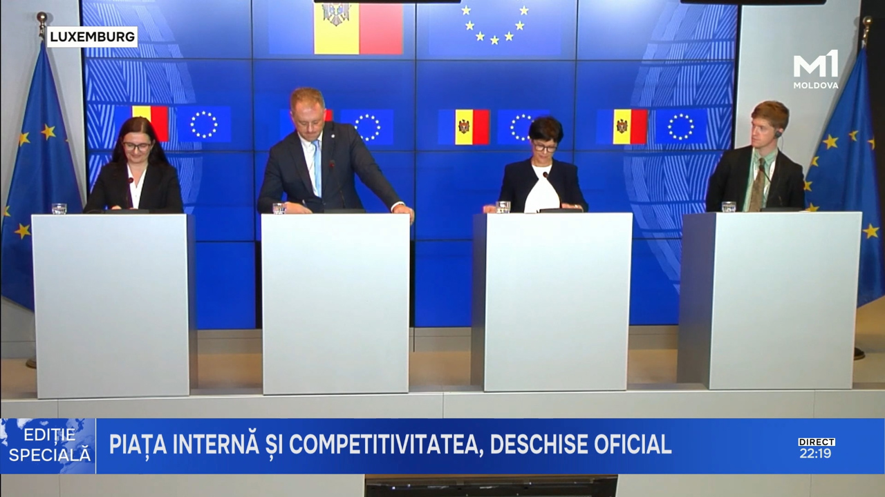 Ediție specială la Moldova 1 | R. Moldova deschide negocierile pentru încă două grupuri de capitole cu UE