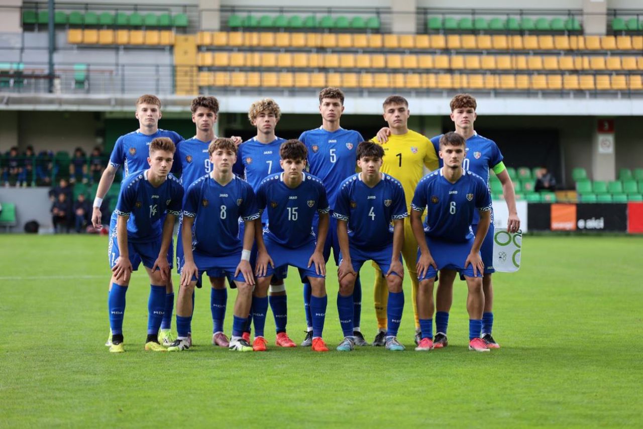 Avantaj irosit, o nouă înfrângere! Echipa națională de juniori "sub 17 ani" a Republicii Moldova a pierdut meciul cu Slovenia