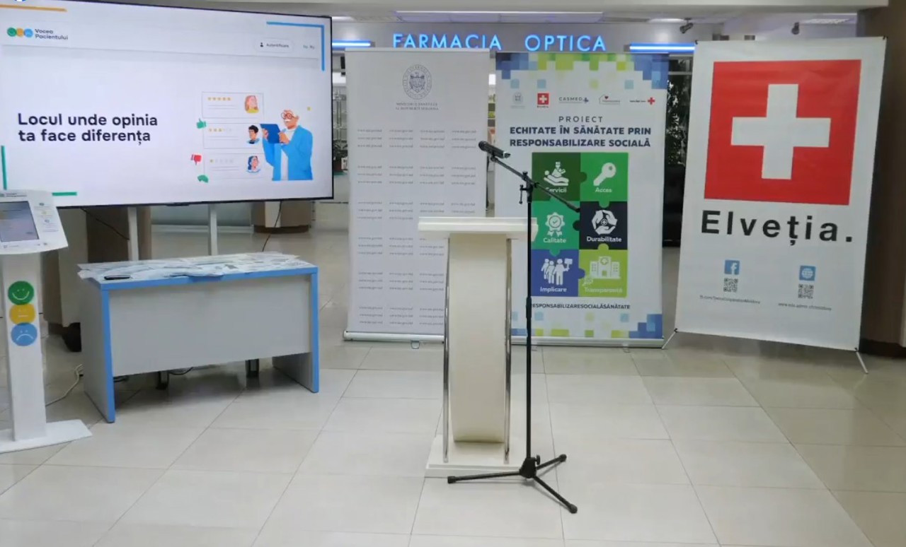 Moldova launches Patient's Voice medical feedback platform