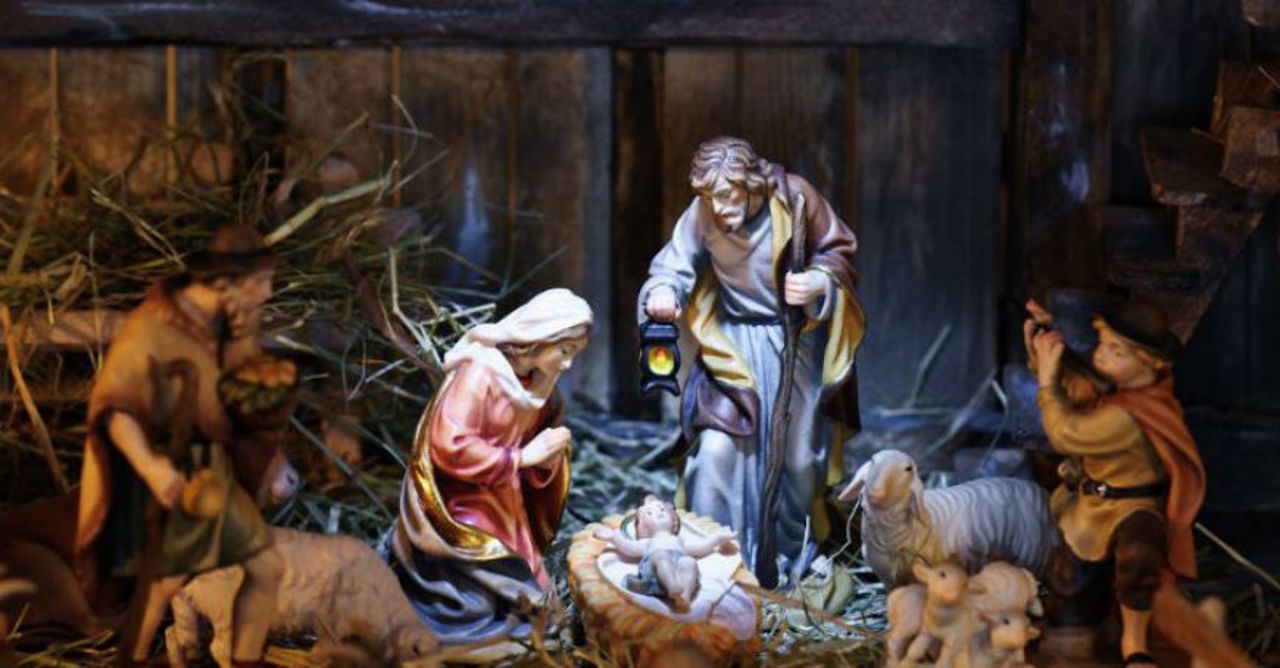 Christians celebrate the Nativity of God