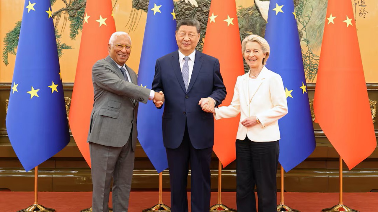 EU, China clash on Ukraine, trade at pivotal Beijing summit