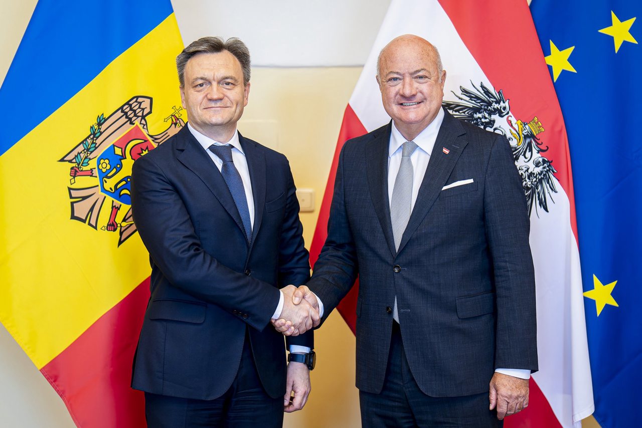 Cancelarul Austriei, Christian Stocker, discuții cu premierul Dorin Recean: R. Moldova este un partener-cheie în vecinătatea noastră